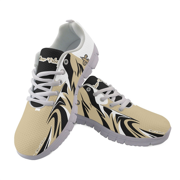 Women's New Orleans Saints AQ Running Shoes 004 Women's New Orleans Saints AQ Running Shoes 004